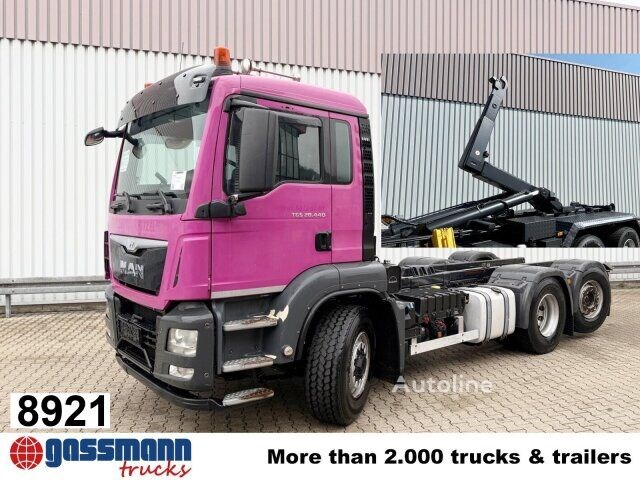 MAN TGS 28.440 6X4H-4 BL, HydroDrive Ciężarówka hakowiec MAN TGS 28.440 6X4H-4 BL, HydroDrive