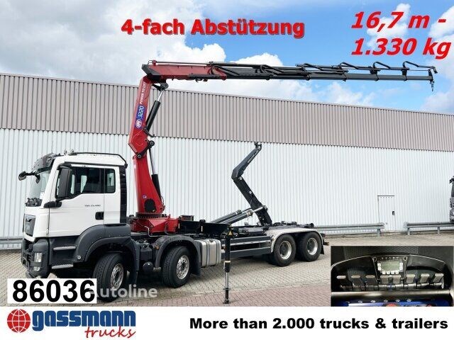 MAN TGS 35.480 BL Ciężarówka hakowiec MAN TGS 35.480 BL
