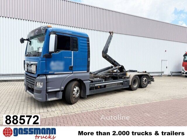 MAN TGX 26.580 6×2-4 BL Ciężarówka hakowiec MAN TGX 26.580 6×2-4 BL