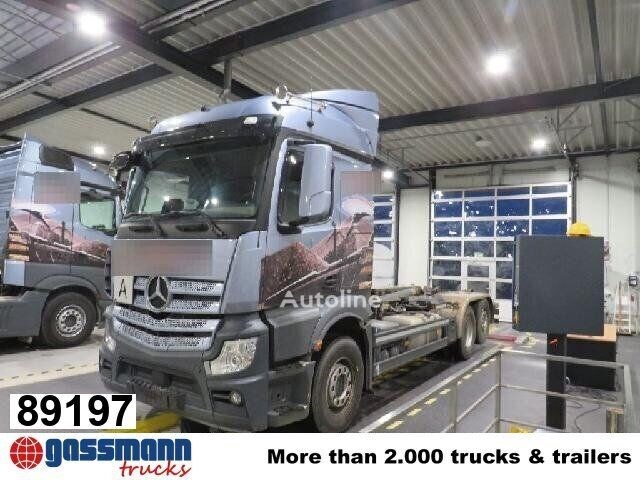 Mercedes-Benz Actros 2548 L 6×2, Liftachse, Retarder, Navi Ciężarówka hakowiec Mercedes-Benz Actros 2548 L 6×2, Liftachse, Retarder, Navi