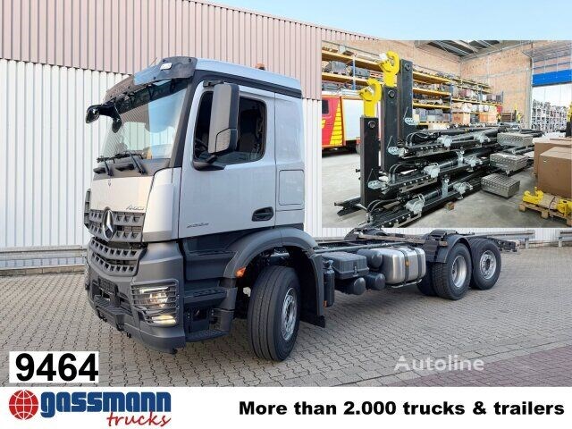 Mercedes-Benz Arocs 2553 L 6×2, Lenk-/liftachse, Navi Nowa ciężarówka hakowiec Mercedes-Benz Arocs 2553 L 6×2, Lenk-/liftachse, Navi