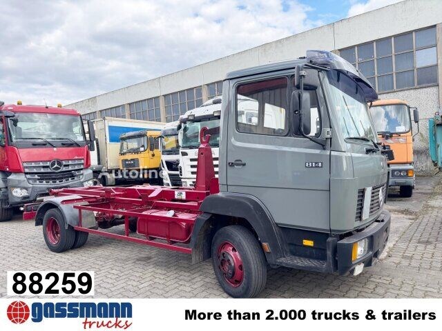 Mercedes-Benz LK 814 4×2, 6-Zylinder, City-Abroller Ciężarówka hakowiec Mercedes-Benz LK 814 4×2, 6-Zylinder, City-Abroller