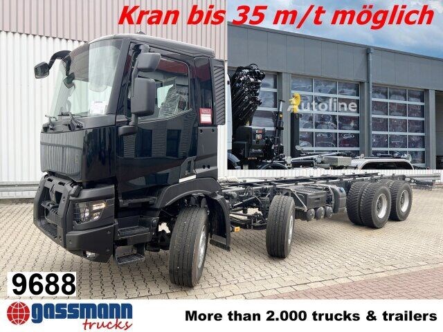 Renault C 480 8×4, Kran 15-35m/t Nowa ciężarówka hakowiec Renault C 480 8×4, Kran 15-35m/t