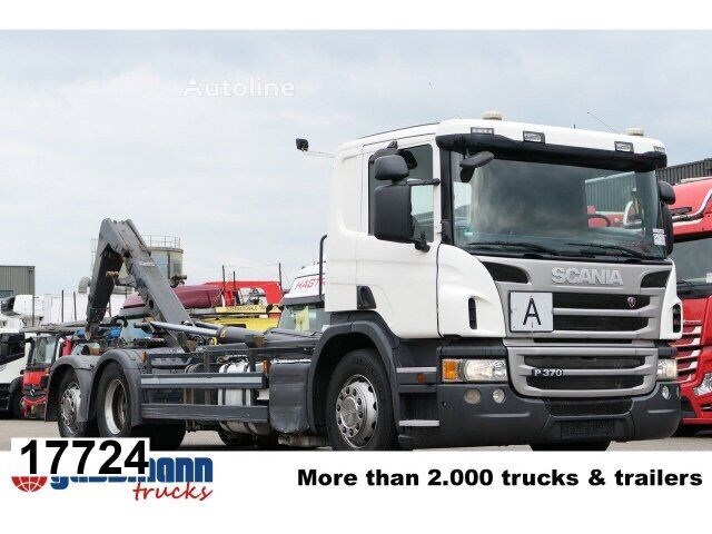 Scania P 370/450 LB Ciężarówka hakowiec Scania P 370/450 LB