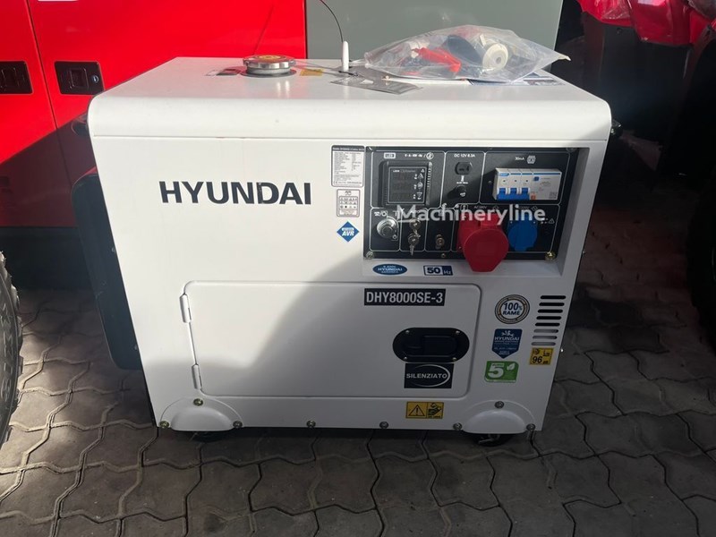 Hyundai DHY8500SE-T Nowy generator diesel Hyundai DHY8500SE-T