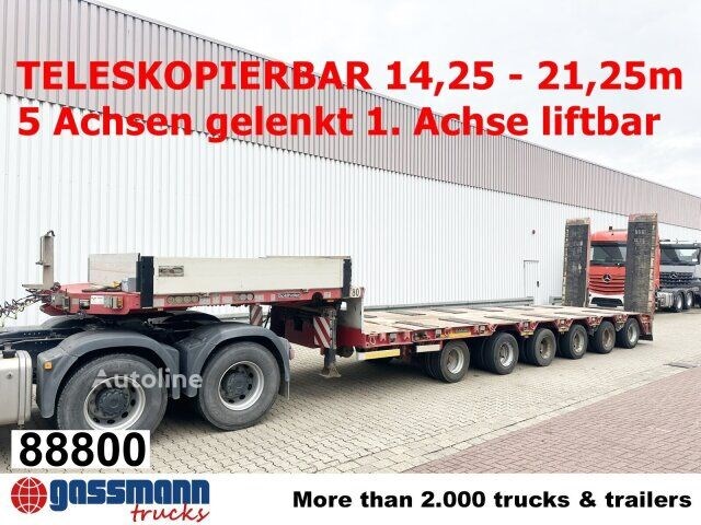 Goldhofer STZ-L 6-67/80 A, 6 Achsen, 86.000kg Ges.-Gew Naczepa niskopodwoziowa Goldhofer STZ-L 6-67/80 A, 6 Achsen, 86.000kg Ges.-Gew