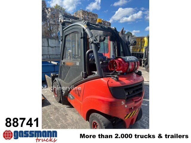 Linde H25T-02/600 Gazowy wózek widłowy Linde H25T-02/600
