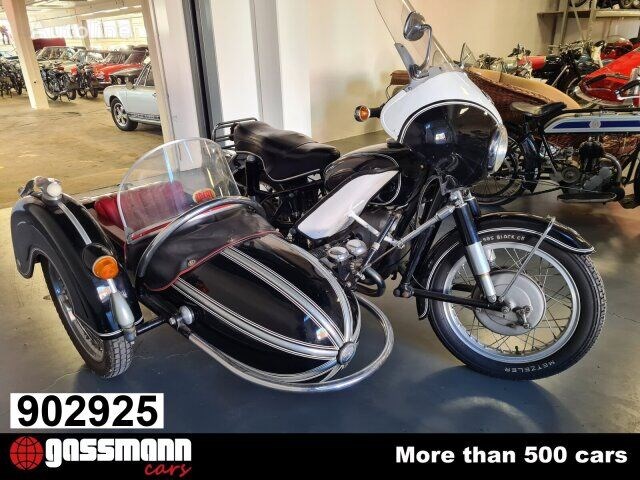 BMW R 69S mit Beiwagen Motor BMW R 69S mit Beiwagen