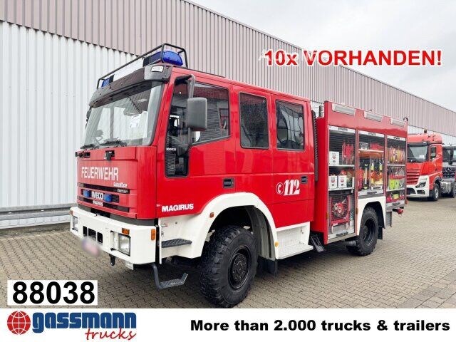 IVECO FF 100 EW 4×4 Doka, LF 8/12, Euro Fire Samochód pożarniczy IVECO FF 100 EW 4×4 Doka, LF 8/12, Euro Fire