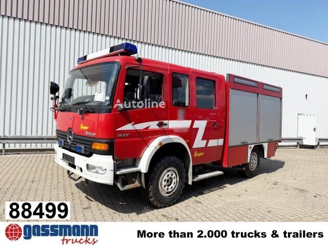 Mercedes-Benz Atego 917 Samochód pożarniczy Mercedes-Benz Atego 917