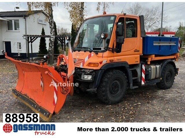 Pługopiaskarka Unimog U 300 405/10 4×4, Kommunalhydraulik, WSK