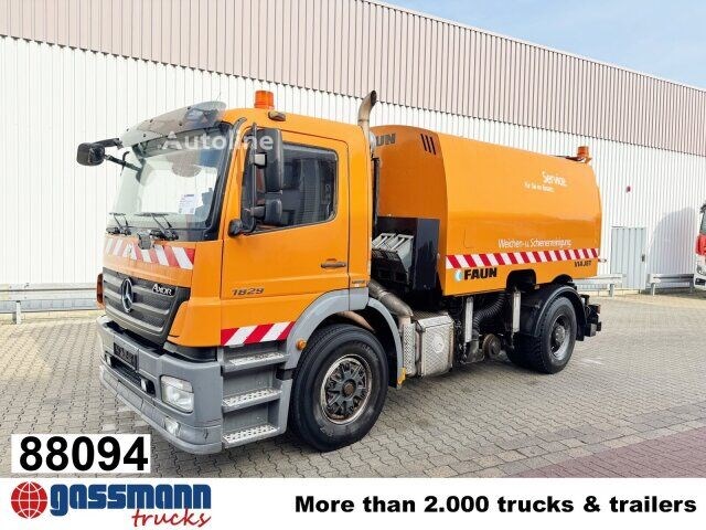 Mercedes-Benz Axor 1829 4×2, Zweiweg Z200, Kehrmaschine Faun Zamiatarka Mercedes-Benz Axor 1829 4×2, Zweiweg Z200, Kehrmaschine Faun