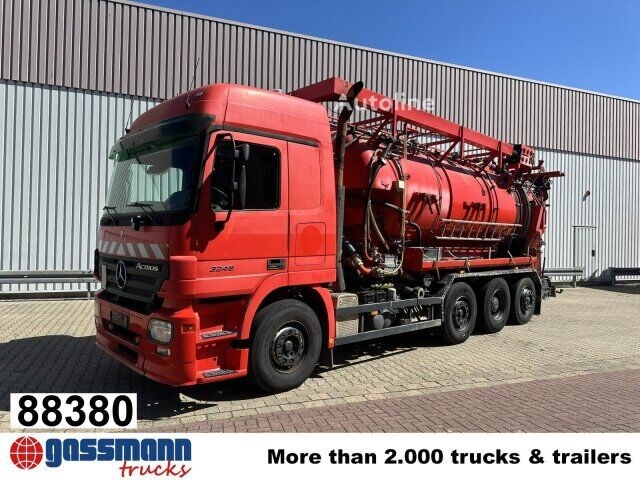 Mercedes-Benz Actros 3246 L 8×2, Hellmers Saug- und Spülwagen Samochod do czyszczenia kanalizacji Mercedes-Benz Actros 3246 L 8×2, Hellmers Saug- und Spülwagen