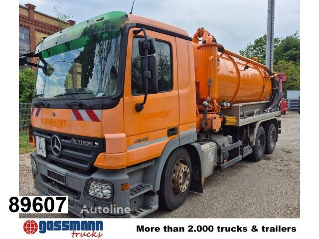 Mercedes-Benz Actros 2636 Samochód asenizacyjny Mercedes-Benz Actros 2636