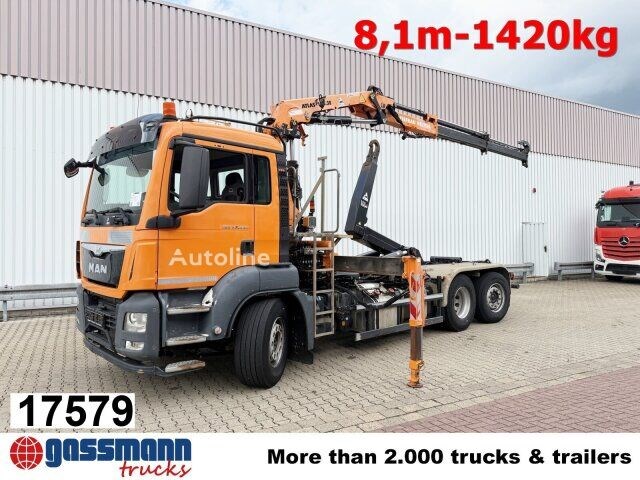 MAN TGS 28.440 BL/6×2/4, Atlas Kran VDL Ciężarówka platforma MAN TGS 28.440 BL/6×2/4, Atlas Kran VDL