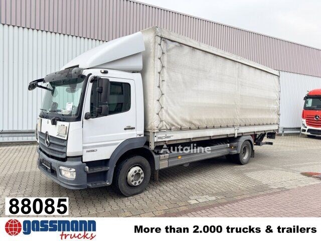 Mercedes-Benz Atego 1530 L 4×2 mit LBW Dhollandia Ciężarówka plandeka Mercedes-Benz Atego 1530 L 4×2 mit LBW Dhollandia