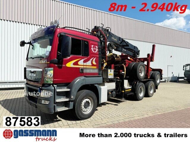 MAN TGS 26.540 Ciężarówka do przewozu drewna MAN TGS 26.540