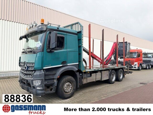 Mercedes-Benz Arocs 2648 Ciężarówka do przewozu drewna Mercedes-Benz Arocs 2648