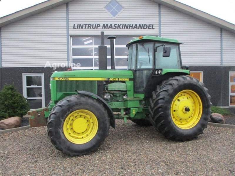 John Deere 4755 En rigtig kraftkarl med den store 7,6L motor Ciągnik kołowy John Deere 4755 En rigtig kraftkarl med den store 7,6L motor