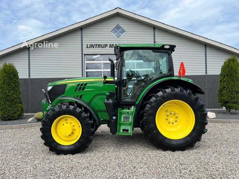 John Deere 6135R Krybegear, frontlift, TLS Affjedret foraksel og affjedret Ciągnik kołowy John Deere 6135R Krybegear, frontlift, TLS Affjedret foraksel og affjedret