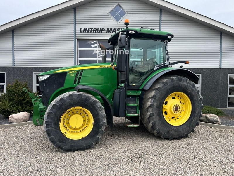 John Deere 7260R AP med frontlift Ciągnik kołowy John Deere 7260R AP med frontlift